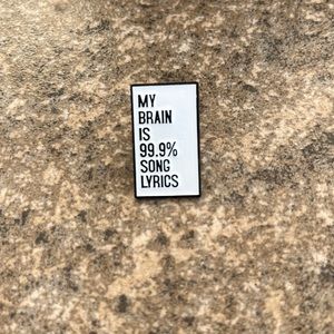 music lover brooch‎ lapel pin backpack pin